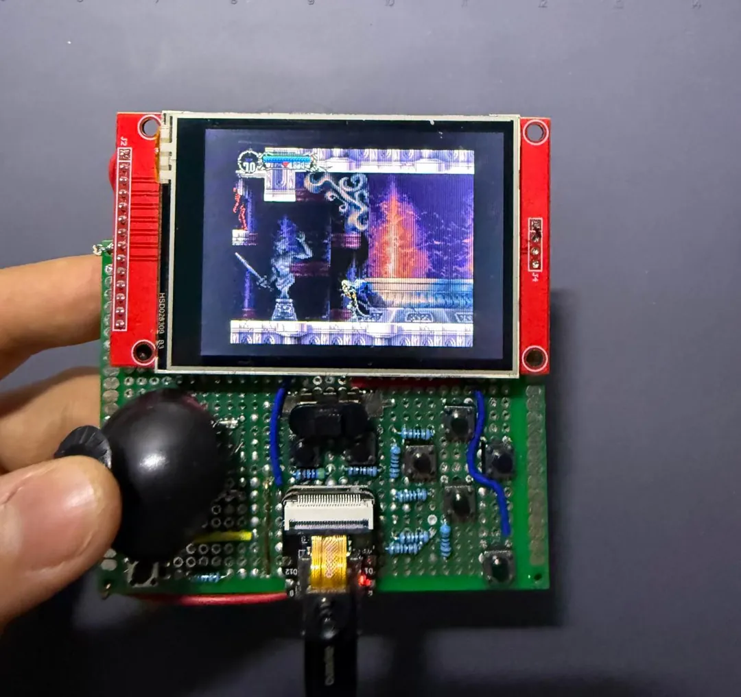 The laboratory's flames: semi-transparent effects drawn by the software rasterizer
