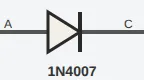 1N4007 (1 kV Rectifier)