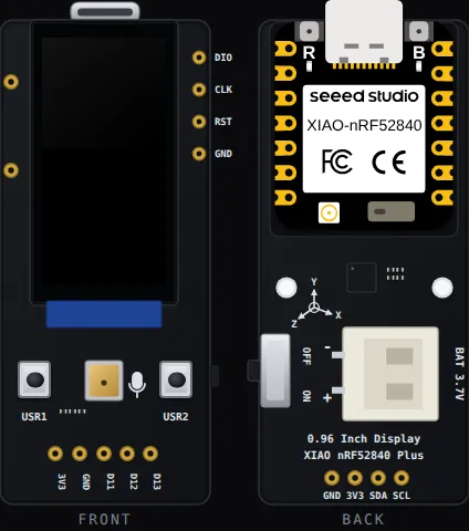 XIAO 0.96-inch IPS Display board
