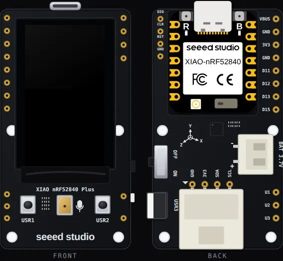 XIAO 1.14-inch IPS Display board