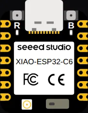 XIAO ESP32C6 on the Velxio canvas